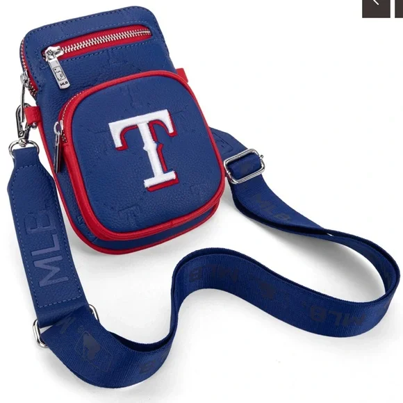 MLB Texas Rangers Team Shoulder Bag/ Crossbody Bag - Picture 3 of 3